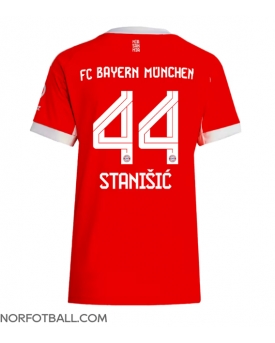 Billige Fotballdrakt Bayern Munich Josip Stanisic #44 Replika Hjemmedrakt Dame 2025-26 Kortermet Billige Fotballdrakt Bayern Munich Josip Stanisic #44 Replika Hjemmedrakt Dame 2025-26 Kortermet